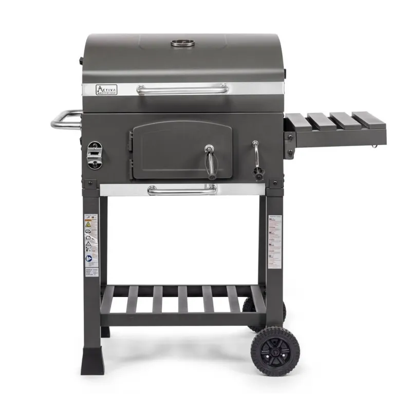 GRILL WĘGLOWY ŻELIWNY RUSZT REGULACJA PALENISKA ACTIVA ANGULAR 11245C