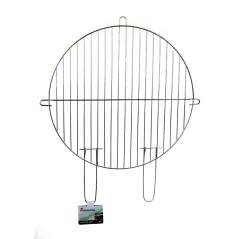 RUSZT OKRĄGŁY DO GRILLA LANDMANN 47 CM STAL CHROMOWANA