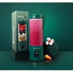 Blendygo 3 Blender Kielichowy To Go Bezprzewodowy 550 Ml Zielony Ładowanie Usb