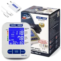 CIŚNIENIOMIERZ NARAMIENNY TECH-MED TMA-10 Z ZASILACZEM USB