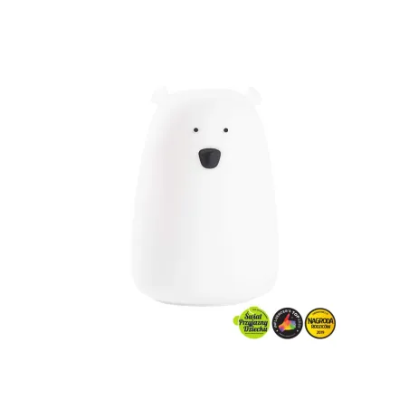 DUŻY MIŚ SILIKONOWA LAMPKA NOCNA DLA DZIECI RABBIT & FRIENDS