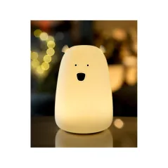 DUŻY MIŚ SILIKONOWA LAMPKA NOCNA DLA DZIECI RABBIT & FRIENDS