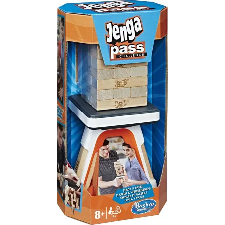 JENGA PASS CHALLENGE GRA ZRĘCZNOŚCIOWA 8+ - Hasbro
