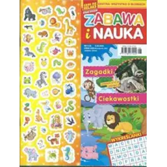 ZABAWA I NAUKA SUPER KRZYŻÓWKI ZAGADKI CIEKAWOSTKI GAZETKA 6/2024