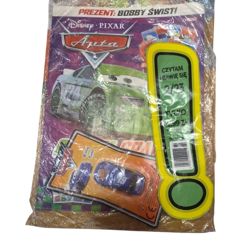 CZYTAM I BAWIĘ SIĘ DISNEY AUTA + PREZENT GAZETKA 2/2023