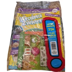 KRAINA ZWIERZĄT PREZENT SŁODKIE KRÓLICZKI + KOSZYCZEK GAZETKA 7/2024