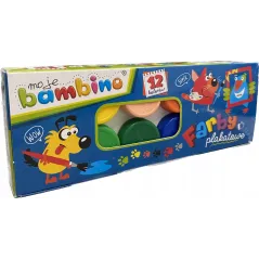FARBY PLAKATOWE BAMBINO 12 KOLORÓW