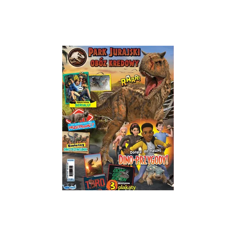 PARK JURAJSKI OBÓZ KREDOWY GAZETKA 1/2022 II GATUNEK PARK JURAJSKI OBÓZ KREDOWY GAZETKA 1/2022 II GATUNEK