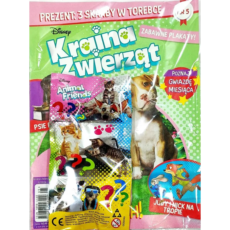 KRAINA ZWIERZĄT + DODATKOWE DODATKI GAZETKA 5/2024