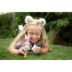 Enchantimals Lalka Bree Bunny + Królik Twist 4+