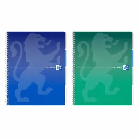 Kołozeszyt W Kratkę 
Z Registrami 80 Kartek A4 Oxford