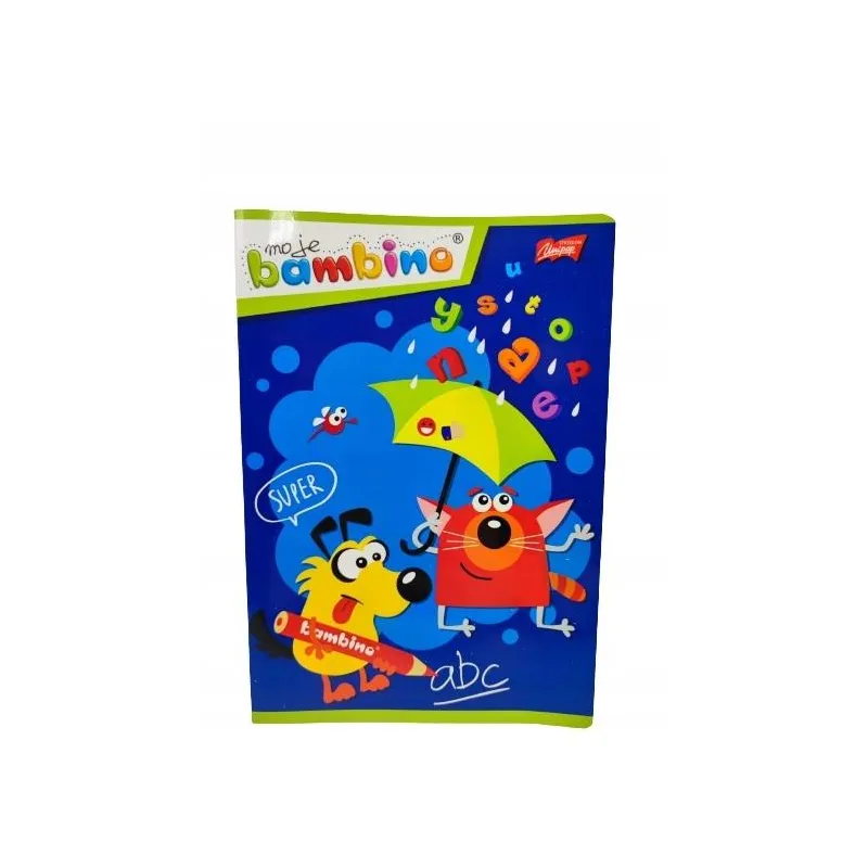 ZESZYT BAMBINO A5 TRZY LINIE 16 KARTEK