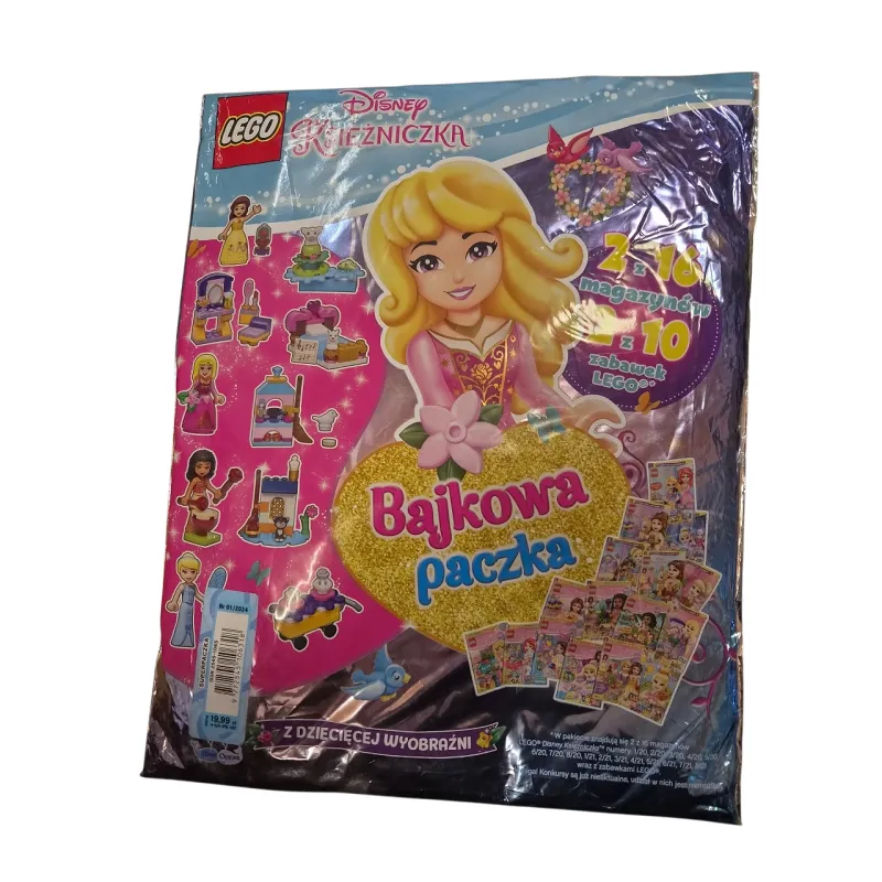 LEGO DISNEY KSIĘŻNICZKA + PREZENTY GAZETKA 1/2024