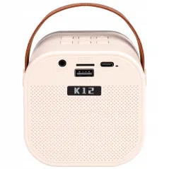 KARAOKE DLA DZIECI GŁOŚNIK BEZPRZEWODOWY 2 MIKROFONY BLUETOOTH