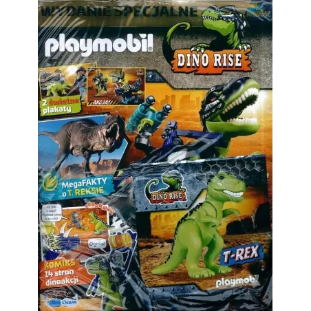 PLAYMOBIL DINO RISE MEGA FAKTY O T. REKSIE + PREZENT GAZETKA 1/2022